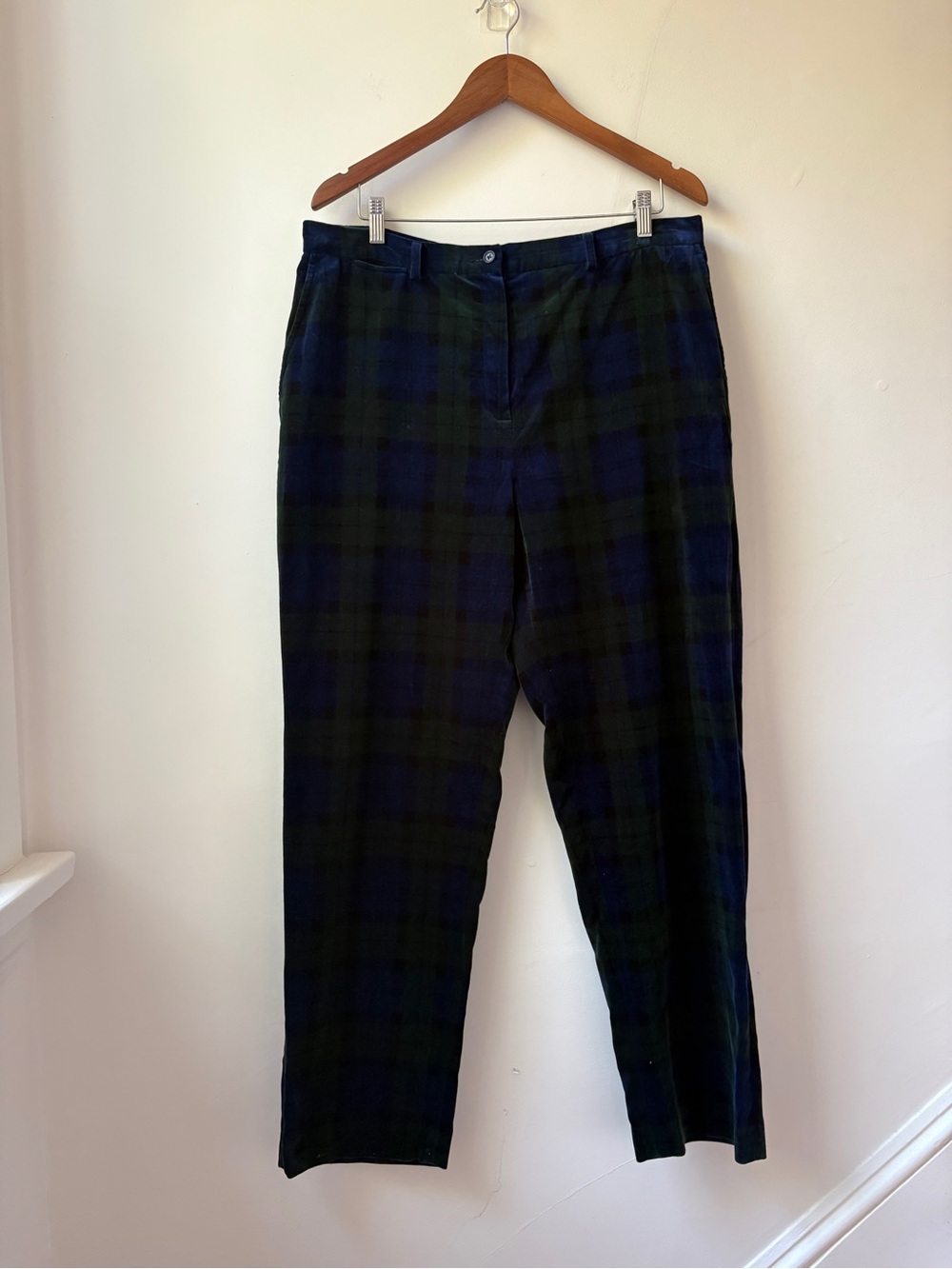 RLR Velvet Blackwatch Plaid Pants - Picture 4 of 14